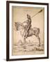 German Cavalryman of the 15th Century, 1785-Albrecht Dürer-Framed Giclee Print