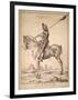 German Cavalryman of the 15th Century, 1785-Albrecht Dürer-Framed Giclee Print