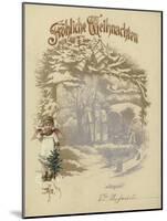 German Christmas Card-null-Mounted Giclee Print