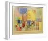 German City BR-Paul Klee-Framed Giclee Print