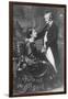German Composer and Poet Richard Wagner, 1813-1883, with Second Wife Cosima-null-Framed Photographic Print