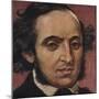 German Composer Felix Mendelssohn-null-Mounted Giclee Print