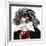 German composer Ludwig van Beethoven; caricature-Neale Osborne-Framed Giclee Print