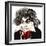 German composer Ludwig van Beethoven; caricature-Neale Osborne-Framed Giclee Print