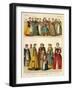 German Costume 1550-1600-Albert Kretschmer-Framed Premium Giclee Print