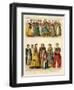 German Costume 1550-1600-Albert Kretschmer-Framed Giclee Print