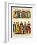 German Costume 1550-1600-Albert Kretschmer-Framed Giclee Print