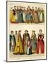 German Costume 1550-1600-Albert Kretschmer-Mounted Giclee Print