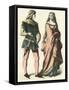 German Costume Late C14-null-Framed Stretched Canvas