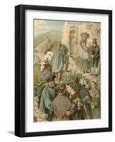 German Costume, Preussen an Der Mosel-Albert Kretschmer-Framed Giclee Print