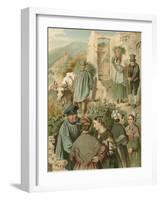 German Costume, Preussen an Der Mosel-Albert Kretschmer-Framed Giclee Print