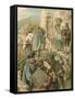 German Costume, Preussen an Der Mosel-Albert Kretschmer-Framed Stretched Canvas