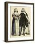 German Couple 1650-null-Framed Art Print