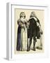 German Couple 1650-null-Framed Art Print