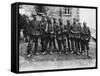 German Crack Soldiers on the Western Front During World War I-Robert Hunt-Framed Stretched Canvas