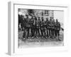 German Crack Soldiers on the Western Front During World War I-Robert Hunt-Framed Photographic Print
