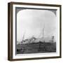 German Cruiser Sunk Off Dar Es Salaam, Tanzania, World War I, 1914-1918-null-Framed Photographic Print