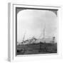 German Cruiser Sunk Off Dar Es Salaam, Tanzania, World War I, 1914-1918-null-Framed Photographic Print