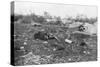 German Dead, Second Battle of Champagne, France, September 25-November 6 1915-null-Stretched Canvas