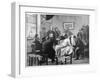 German Doctors Observe a Demonstration of Hypnotism at Munchen-B. Falkenberg-Framed Art Print