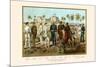 German East Africa Colonial Troops-G. Arnold-Mounted Art Print