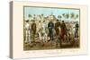 German East Africa Colonial Troops-G. Arnold-Stretched Canvas