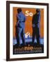 German Election Poster from the Working Group 'Nationale Werbung', 1932-null-Framed Giclee Print