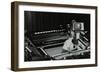 German Electronic Musician Klaus Schulze at the Forum Theatre, Hatfield, Hertfordshire, 1983-Denis Williams-Framed Photographic Print