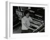 German Electronic Musician Klaus Schulze at the Forum Theatre, Hatfield, Hertfordshire, 1983-Denis Williams-Framed Photographic Print