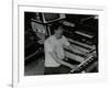 German Electronic Musician Klaus Schulze at the Forum Theatre, Hatfield, Hertfordshire, 1983-Denis Williams-Framed Photographic Print