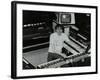 German Electronic Musician Klaus Schulze at the Forum Theatre, Hatfield, Hertfordshire, 1983-Denis Williams-Framed Photographic Print