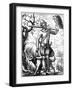 German Falconer, 16th Century-Jost Amman-Framed Giclee Print