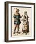 German Farmer and His Wife, 1500s-null-Framed Giclee Print