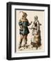 German Farmer and His Wife, 1500s-null-Framed Giclee Print