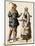 German Farmer and His Wife, 1500s-null-Mounted Giclee Print
