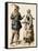 German Farmer and His Wife, 1500s-null-Framed Stretched Canvas