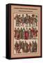 German Fashion -Renaissance Noble Costume-Friedrich Hottenroth-Framed Stretched Canvas