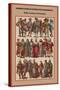 German Fashion -Renaissance Noble Costume-Friedrich Hottenroth-Stretched Canvas