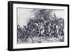 German Field Guns in Action During World War I - a Masked Battery-null-Framed Giclee Print