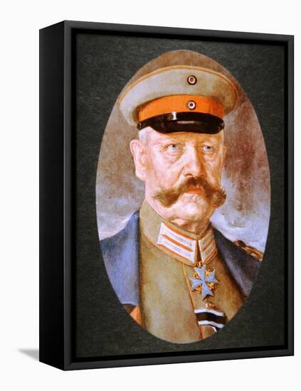 German Field Marshal Paul Von Hindenburg-Hans Best-Framed Stretched Canvas