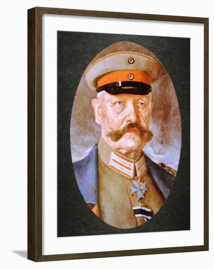 German Field Marshal Paul Von Hindenburg-Hans Best-Framed Giclee Print