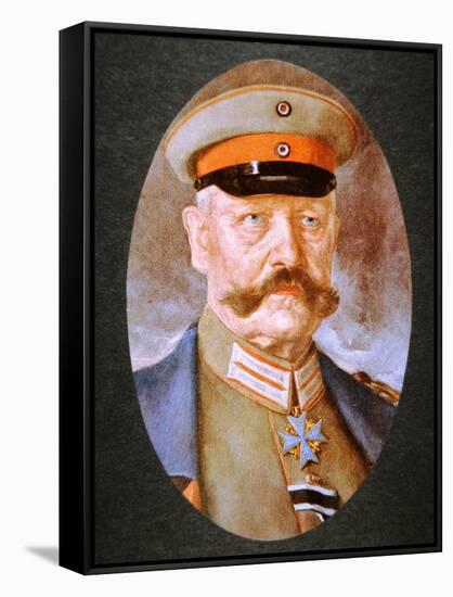 German Field Marshal Paul Von Hindenburg-Hans Best-Framed Stretched Canvas