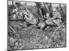 German Field Telephonist, Somme, France, World War I, 1916-null-Mounted Giclee Print