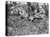 German Field Telephonist, Somme, France, World War I, 1916-null-Stretched Canvas