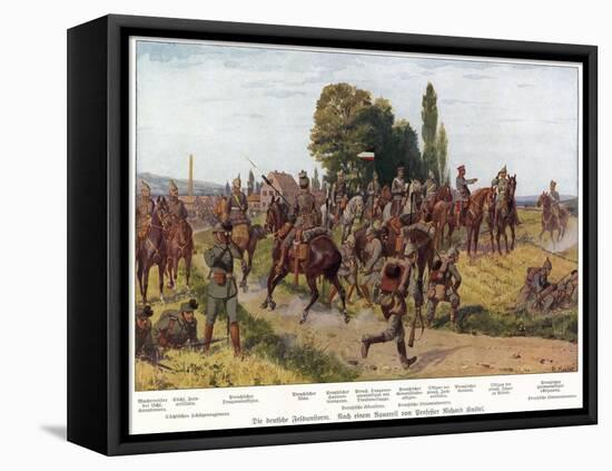 German Field Uniforms-Richard Knoetel-Framed Stretched Canvas