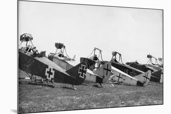 German Fighter Planes, Ca. 1920-null-Mounted Photographic Print