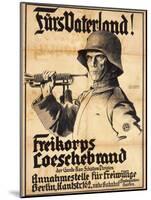 German First World War Poster-null-Mounted Photographic Print