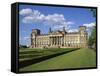 German Flag Flies in Front of the Reichstag in Berlin, Germany, Europe-Scholey Peter-Framed Stretched Canvas