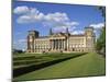 German Flag Flies in Front of the Reichstag in Berlin, Germany, Europe-Scholey Peter-Mounted Photographic Print