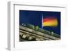 German Flag Flying from the Reichstag-Jon Hicks-Framed Photographic Print